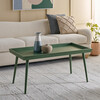 Nonie Coffee Table With Tray, Dusty Green - Accent Tables - 2 - thumbnail