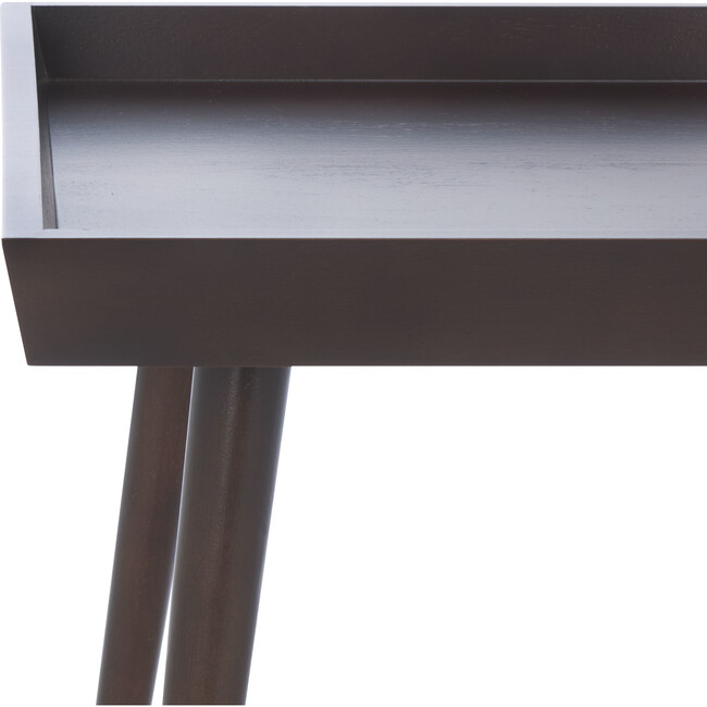 Nonie Coffee Table With Tray, Dark Chocolate - Accent Tables - 3