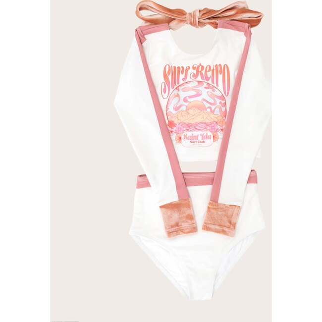 Two Piece Long Sleeve, Naples Surf Retro
