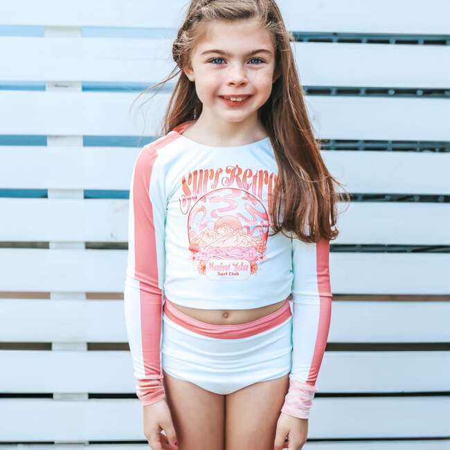 Two Piece Long Sleeve, Naples Surf Retro - Two Pieces - 3