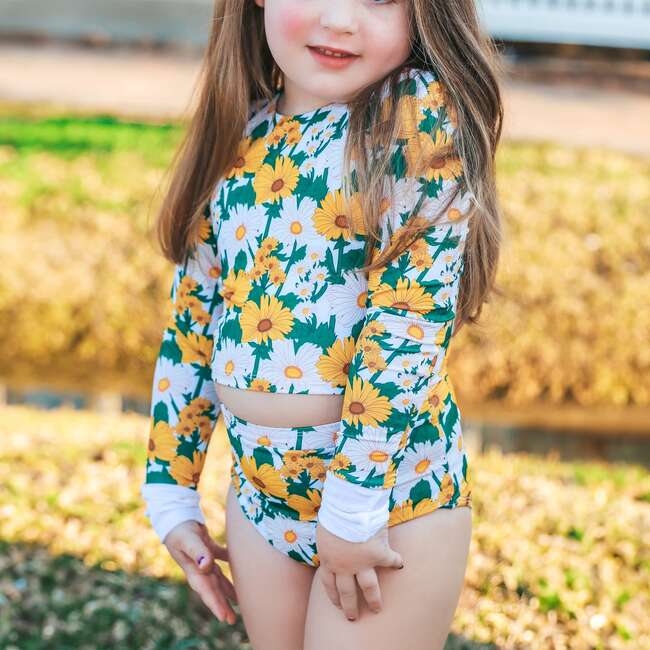 Two Piece Long Sleeve, Hamptons Floral - Two Pieces - 3