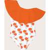 Ruffle One Shoulder, Naples Floral - One Pieces - 1 - thumbnail