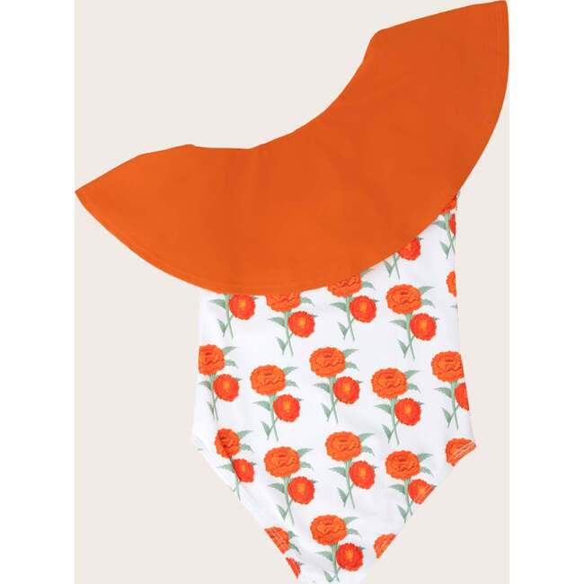 Ruffle One Shoulder, Naples Floral - One Pieces - 2