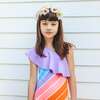 Ruffle One Shoulder, Garden State Rainbow - One Pieces - 3