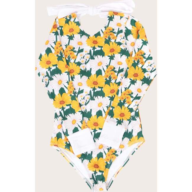 One Piece Long Sleeve, Hamptons Floral