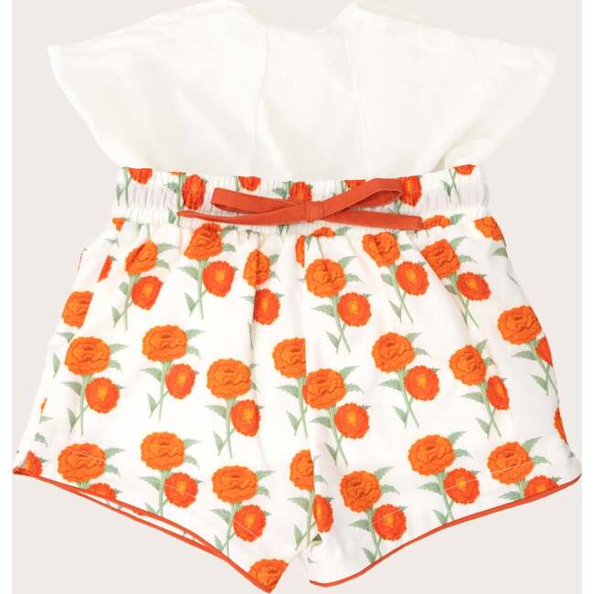 Boys Swim Shorts, Naples Floral - Swim Trunks - 4