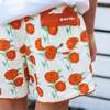 Boys Swim Shorts, Naples Floral - Swim Trunks - 6