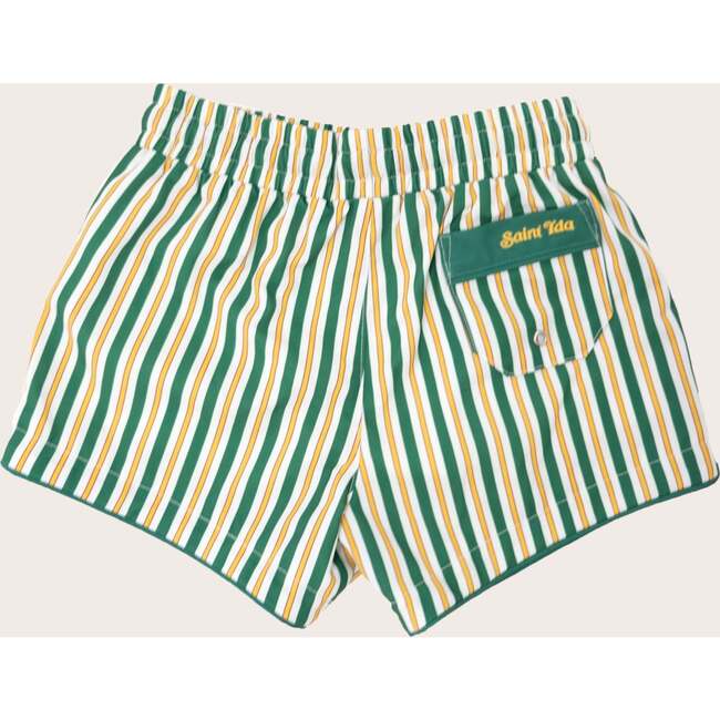 Boys Swim Shorts, Hamptons Stripe - Swim Trunks - 2