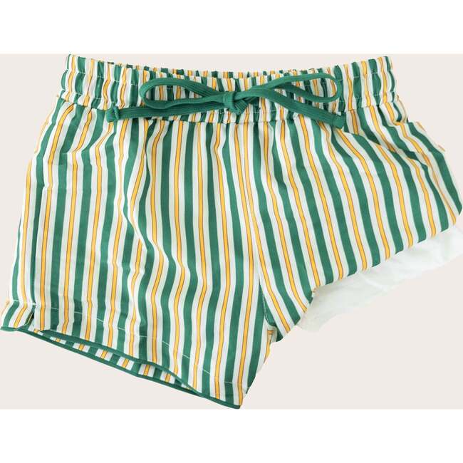 Boys Swim Shorts, Hamptons Stripe - Swim Trunks - 3