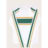 Unisex Rashguard, Hamptons Stripe - Rash Guards - 1 - thumbnail