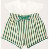 Boys Swim Shorts, Hamptons Stripe - Swim Trunks - 4