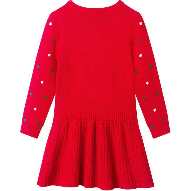 Kids Knit Twofer Dress, Red Bubble - Dresses - 3