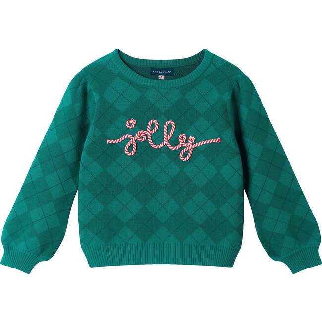 Kids Sweater & Legging, Green Jolly - Mixed Apparel Set - 2