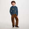 Kids Wide Leg Corduroy Pants, Beige - Pants - 3