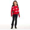 Kids Sweater & Legging, Red Bows - Mixed Apparel Set - 2