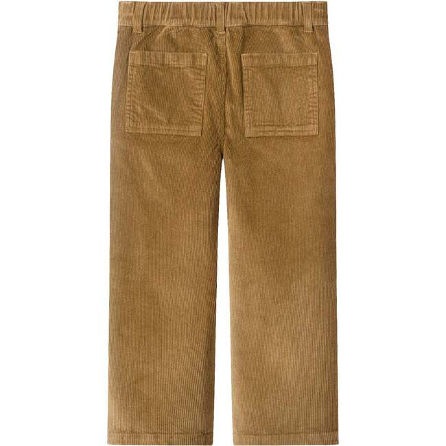 Kids Wide Leg Corduroy Pants, Beige - Pants - 4