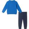 Infant Sweater Set, Blue Racecar - Mixed Apparel Set - 2