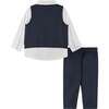 Kids 4-Piece Vest Set, Navy - Mixed Apparel Set - 4
