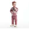 Infant Chenille Sweater Set with Headband| Pink Bows - Mixed Apparel Set - 2