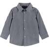 Infant Buttondown Suspenders Set, Navy Gingham - Mixed Apparel Set - 2
