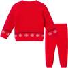 Infant Holiday Sweater Set, Gingerbread & Dinos - Mixed Apparel Set - 4