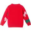 Infant Sweater Set with Headband, Red Bows - Mixed Apparel Set - 4