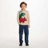 Graphic Sweater, Beige Dino - Sweaters - 3