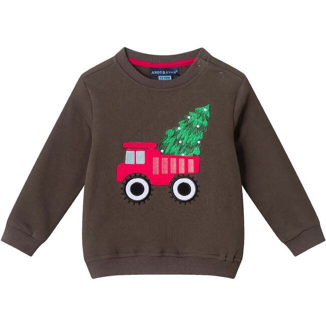 Infant Baby Matching Set, Holiday Truck - Mixed Apparel Set - 3