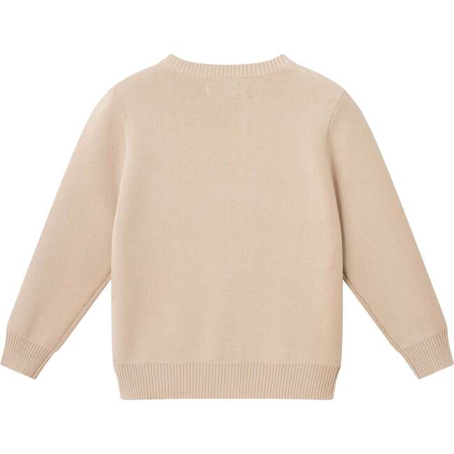 Graphic Sweater, Beige Dino - Sweaters - 4