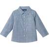 Infant Buttondown & Pants Set, Beige Reindeer - Mixed Apparel Set - 3