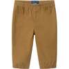 Infant Buttondown & Pants Set, Beige Reindeer - Mixed Apparel Set - 4