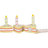 Sliceable Birthday Cake & Candles - Play Food - 4