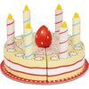 Sliceable Birthday Cake & Candles - Play Food - 5