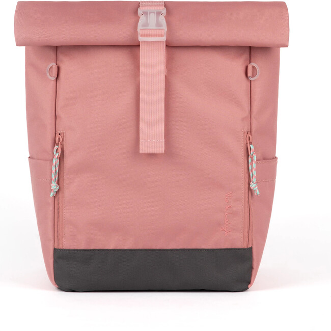 Ari Rolltop Backpack Set | Chest Strap, Rosewood Pink