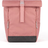 Ari Rolltop Backpack Set | Chest Strap, Rosewood Pink - Backpacks - 1 - thumbnail