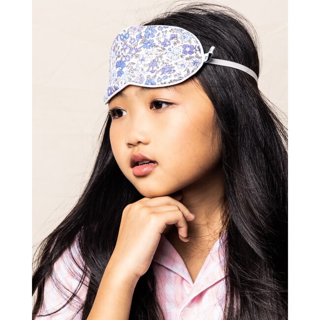 Kids Traditional Eye Mask, Fleur D'Azur - Eye Masks - 2