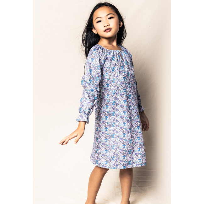 Delphine Nightgown, Fleur D'Azur - Nightgowns - 3