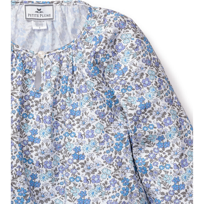 Delphine Nightgown, Fleur D'Azur - Nightgowns - 5