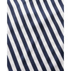 Women's Silk Short Set, Navy Bengal Stripe - Pajamas - 7