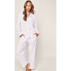 Women's Pima Cotton Pajama Set, Fields of Provence - Pajamas - 2