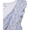 Women's Pima Cotton Harper Nightgown, Fleur d'Azur - Nightgowns - 6 - thumbnail