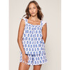 Women's Pima Cotton Clara Short Set, Bristol Bay - Pajamas - 2 - thumbnail