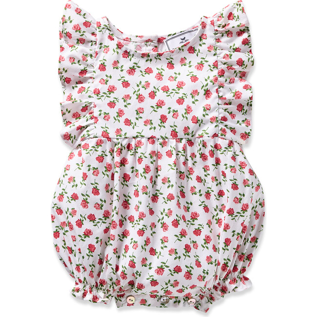 Infant's Ruffled Romper, Petite Petals - Rompers - 1