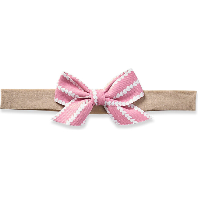 Infant Hair Bow, Love Lines - Hair Accessories - 1