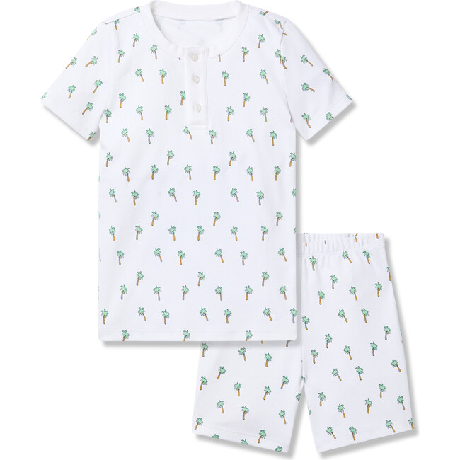 Children's Snug Fit Short Set, Palmier - Pajamas - 1
