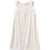 Girl's Twill Amelie Nightgown, Sunny Stripe - Nightgowns - 1 - thumbnail