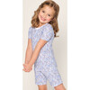 Children's Snug Fit Short Set, Fleur d'Azur - Pajamas - 2