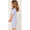 Children's Snug Fit Short Set, Fleur d'Azur - Pajamas - 3