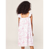 Girl's Twill Clara Nightgown, Pink Timeless Toile - Nightgowns - 4