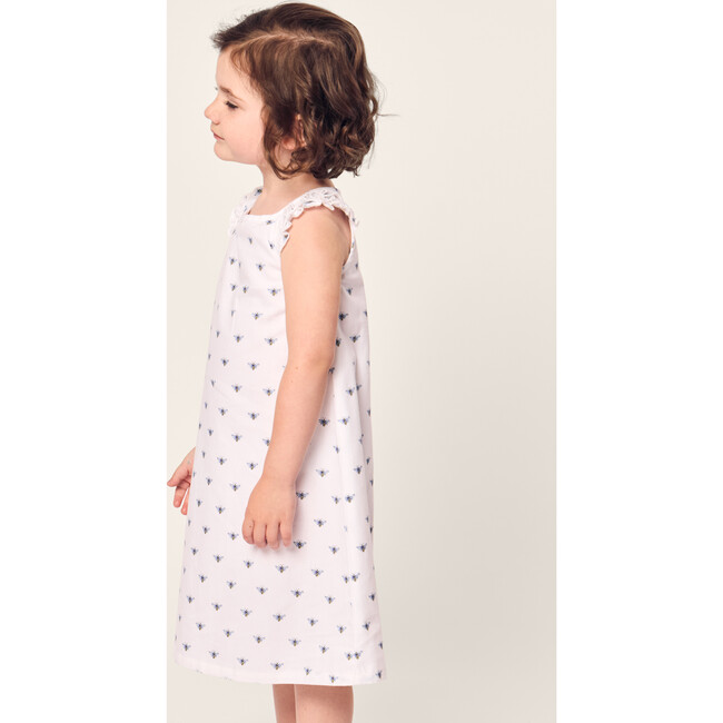 Girl's Twill Amelie Nightgown, Buzzing Bees - Nightgowns - 3